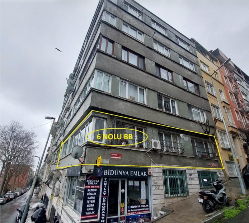 İSTANBUL ŞİŞLİ'DE 3+1 95 M2 SATILIK DAİRE